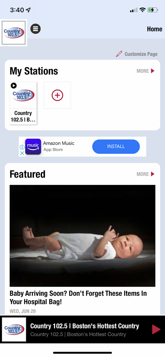 Country 102.5 - Boston