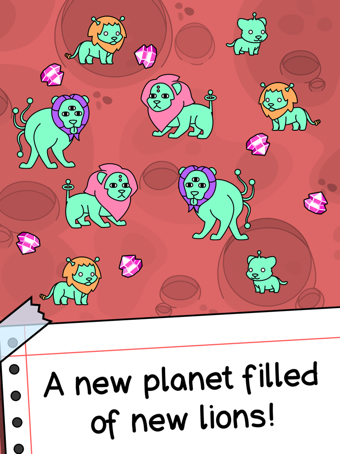 Lion Evolution Jungle King