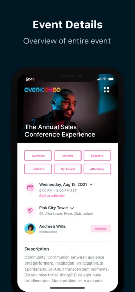 Game screenshot Event App by Eventcombo apk