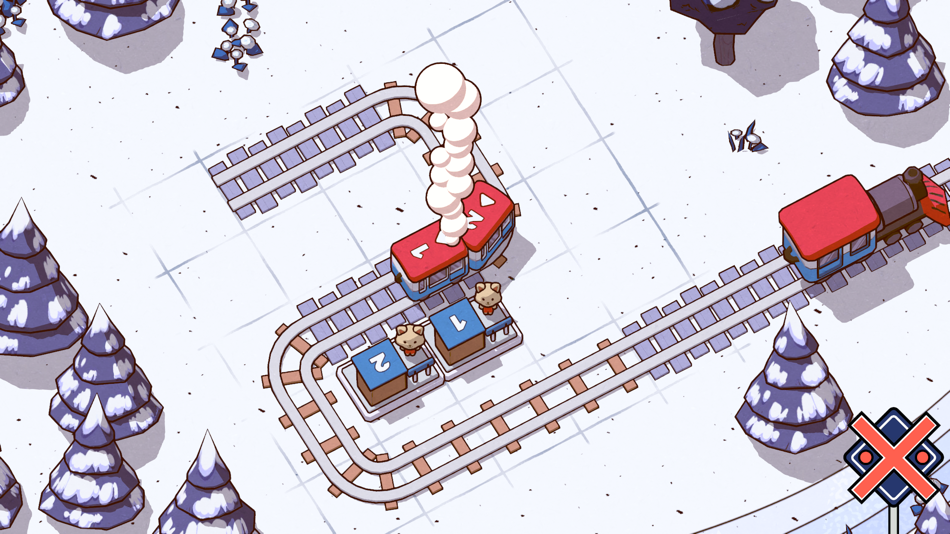 #5. Railbound (iOS) Podle: Afterburn Lukasz Spierewka
