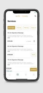 milk + honey spa screenshot #4 for iPhone