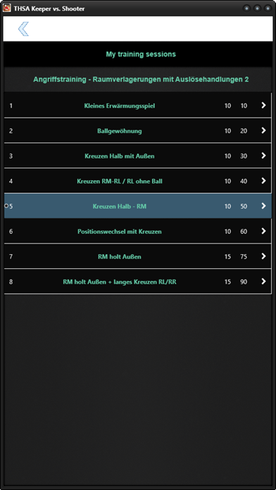 THSA-TS Handball Training Screenshot