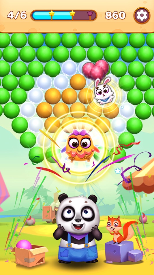#2. Panda Bubble Shooter Puzzle (iOS) By: Sonat Joint Stock Company