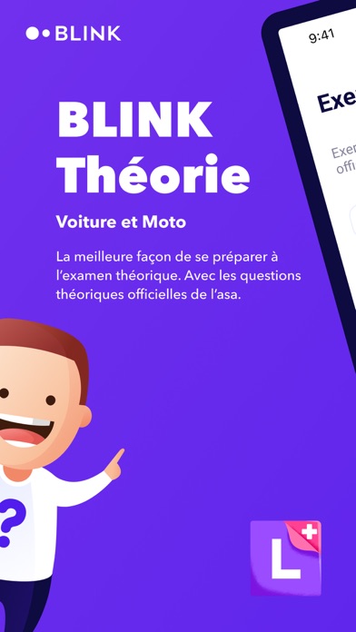 Screenshot #1 pour BLINK Théorie Auto & Moto