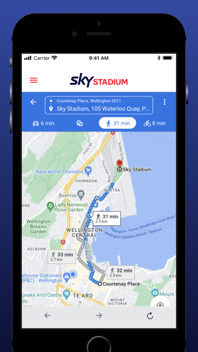 Sky Stadium Screenshot