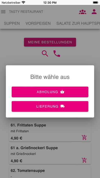 Tasty Restaurant Screenshot