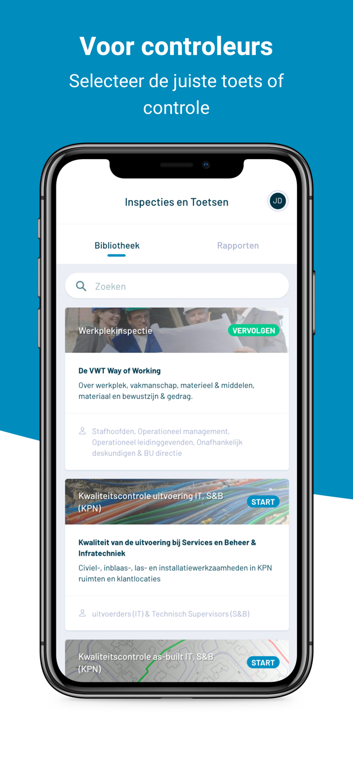 VWT Inspectie en Toets App