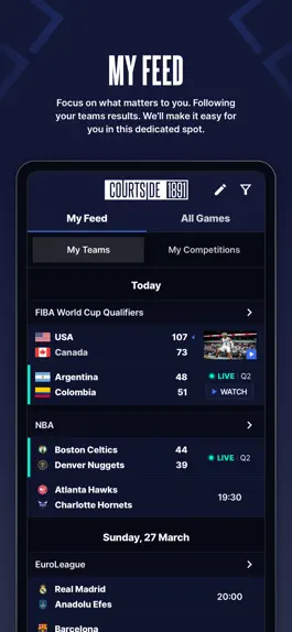 Game screenshot Courtside 1891 apk