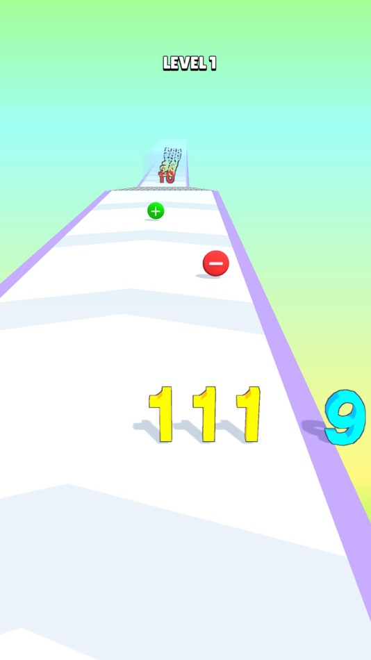 #7. Numbers Rush 3D (iOS) 由: TINKERBOX YAZILIM SANAYI VE TICARET LIMITED SIRKETI