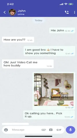 Game screenshot TieChat Messenger apk