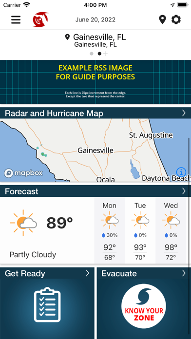 Florida Storms Screenshot
