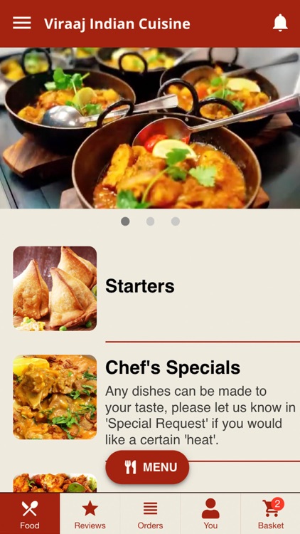 Viraaj Indian Cuisine