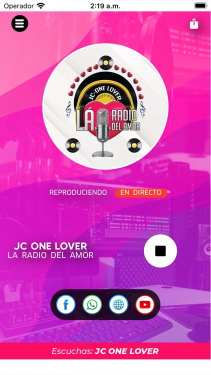 JC ONE LOVER LA RADIO DEL AMOR