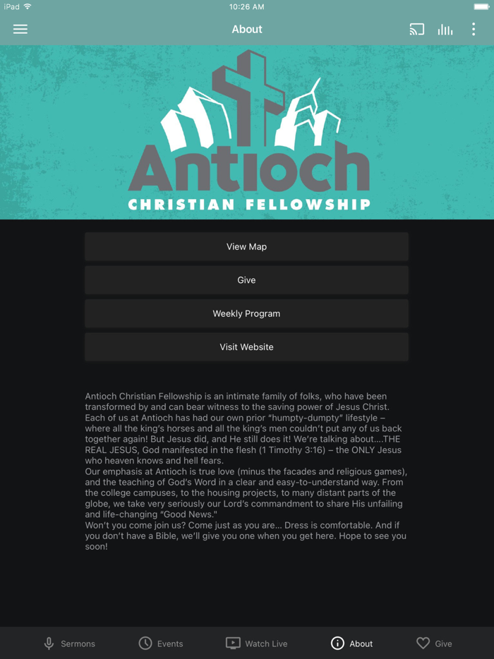 Antioch Christian Fellowship