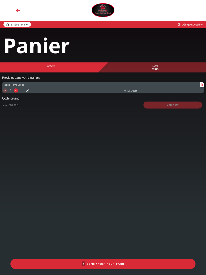 Snack Délice Georges Henri