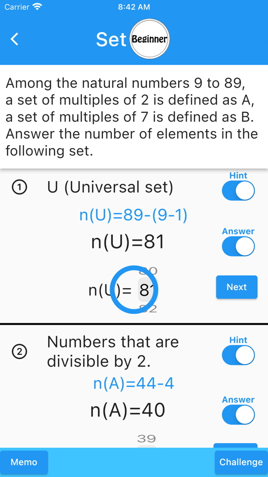 #2. Probability(Math Drills) (iOS) 由: 郷 田村