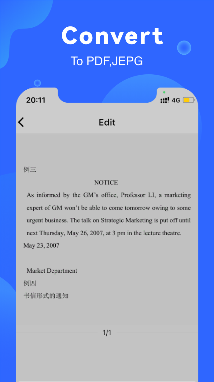 CamScan App - Doc to PDF