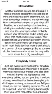 quit drinking - 7 days guide iphone screenshot 3