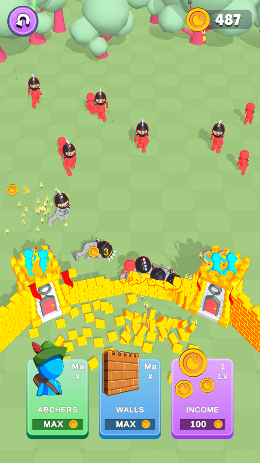 #8. Castle Defence! (iOS) Podle: Murat Isci