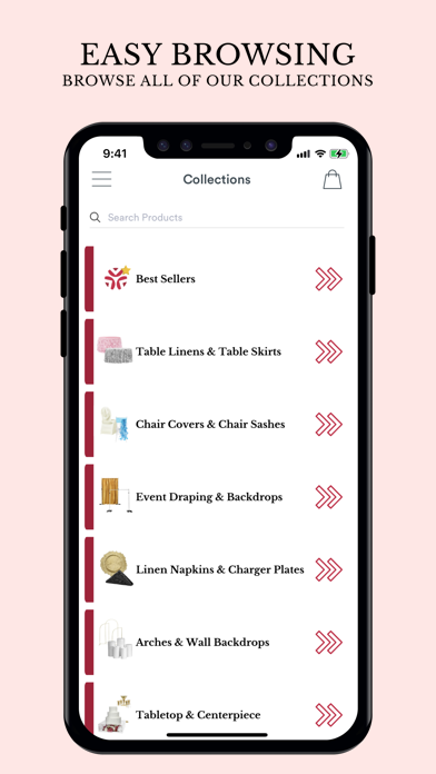CV Linens Screenshot