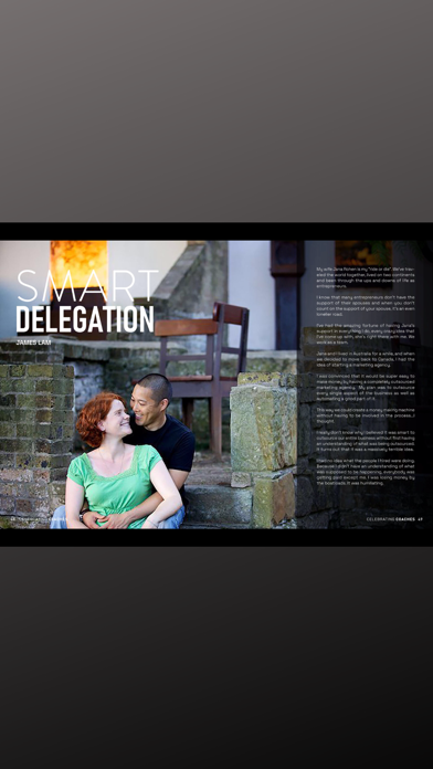 Celebrating Coaches Magazine Screenshot