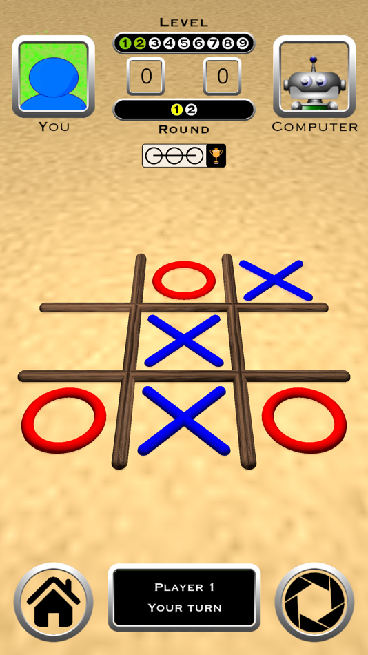 Tic Tac Toe 3D Board Game - 1.2 - (iOS)