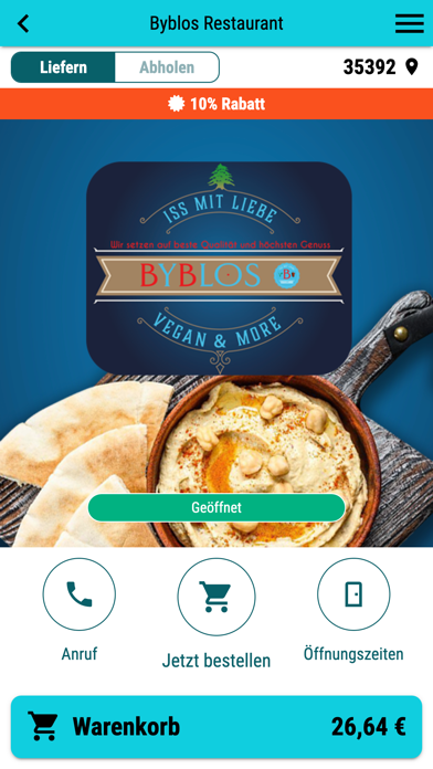 Byblos Restaurant Screenshot