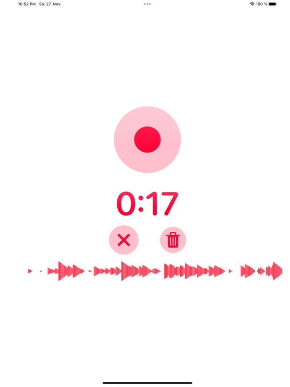 MusicMemo iPad screenshot 2 - Productivity app