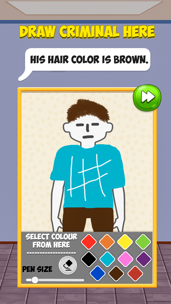 Find the Criminal Face Draw