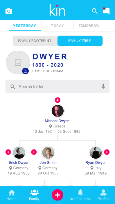 KIN_APP Screenshot