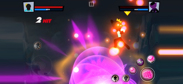 Super Stick Fight AllStar Hero v4.3 MOD APK (One Hit, God Mode