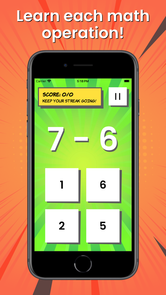 #5. POP Math Cards (iOS) 由: Justin Hopkins