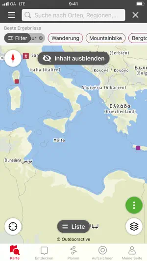 Naturfreunde Tourenportal screenshot 2