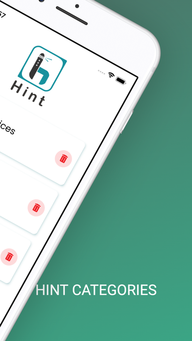 Hint App - Partner Screenshot