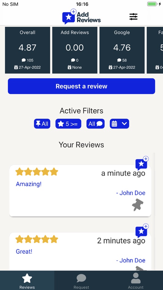 #2. Add Reviews (iOS) 由: Add People Limited