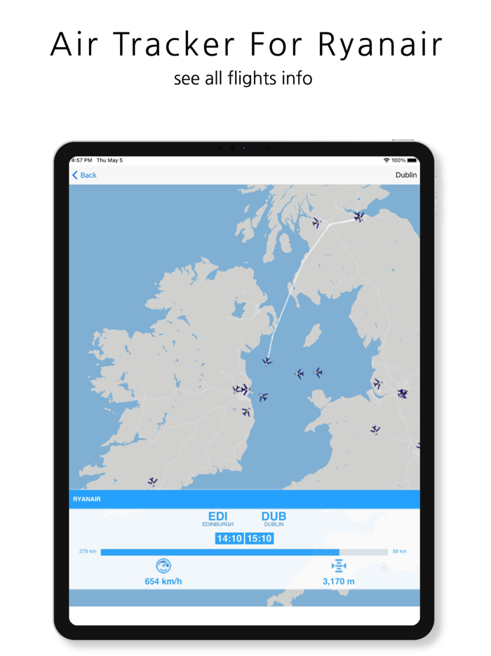 Air Tracker For Ryanair
