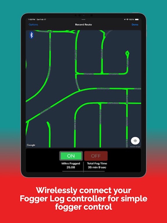 Fogger Log iPad screenshot 3 - Business app