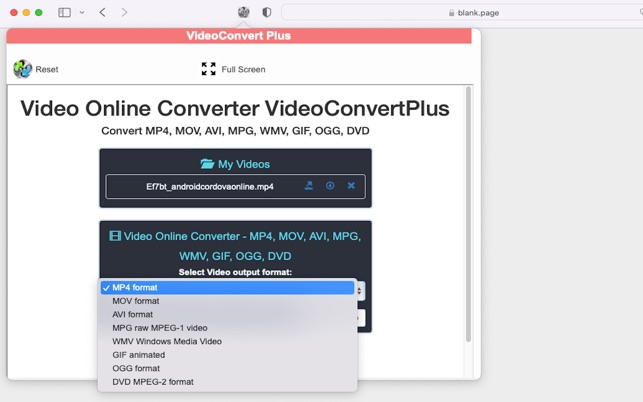 GIF to Video Converter: Convert GIF to MP4/MOV/AVI/WMV/MPG Video