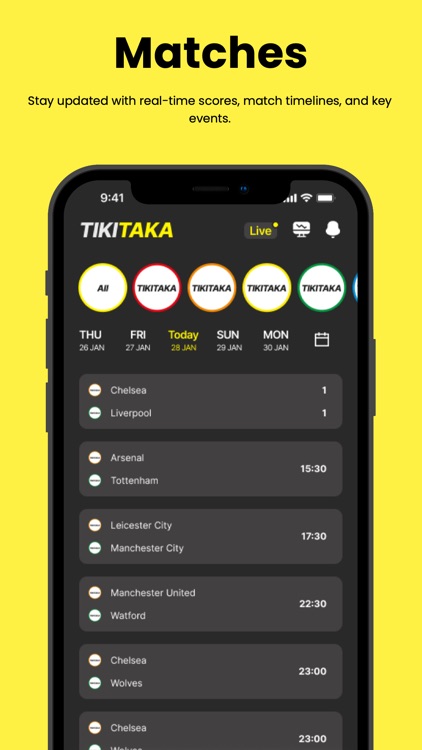 TikiTaka - Live Scores & News