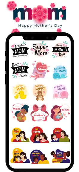 Game screenshot Mother's Day Cards & Stickers hack