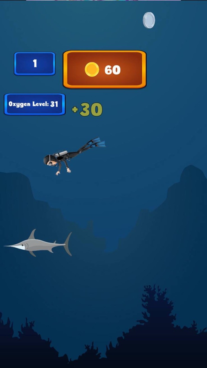 Scuba Diver Underwater