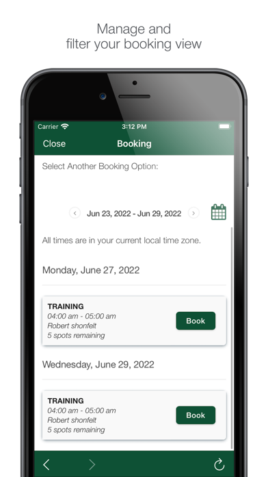 Inherent Motion Fitness Screenshot