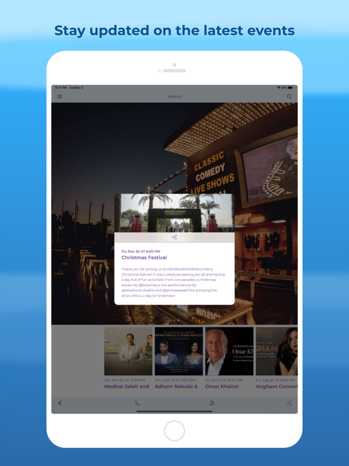 Cairo Festival City-U. Edition