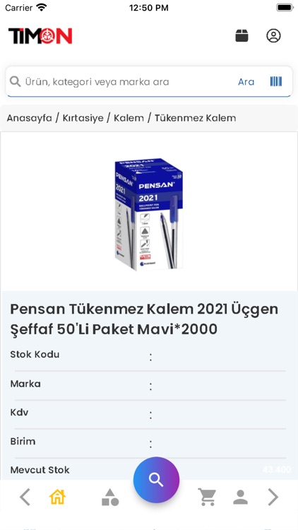 Timon Kırtasiye B2B