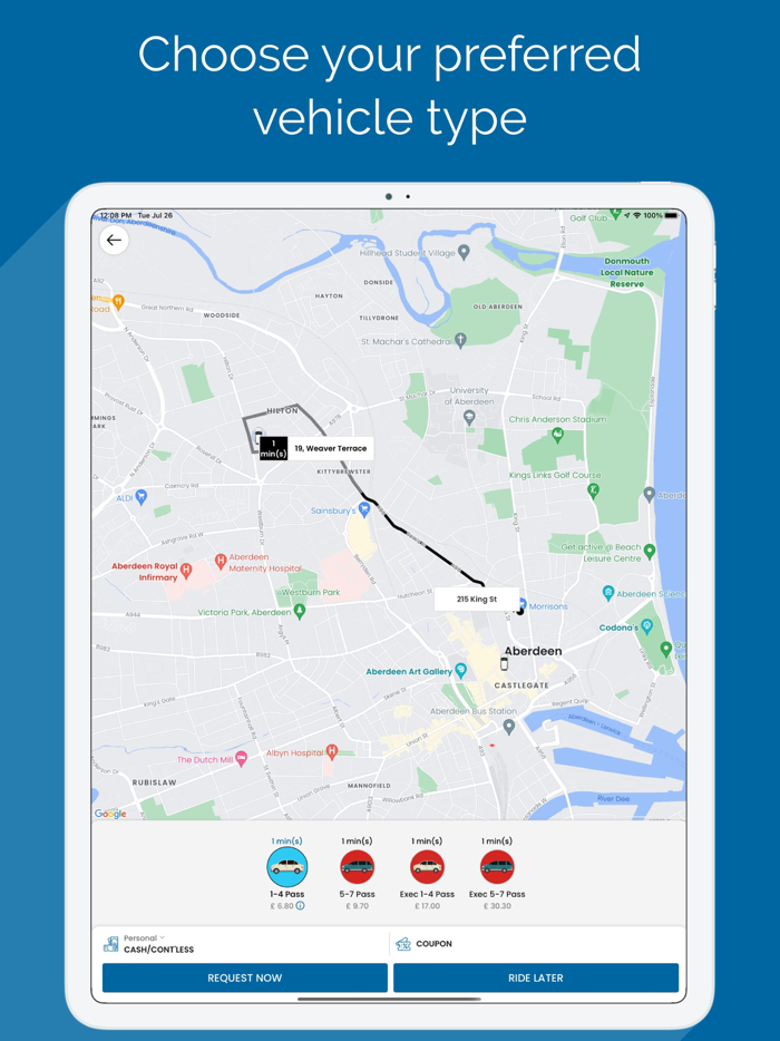 LeadRyde Taxi Cab Minicab