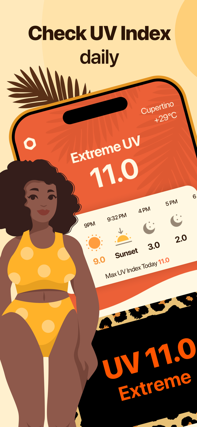 Fashion UV index widget 16