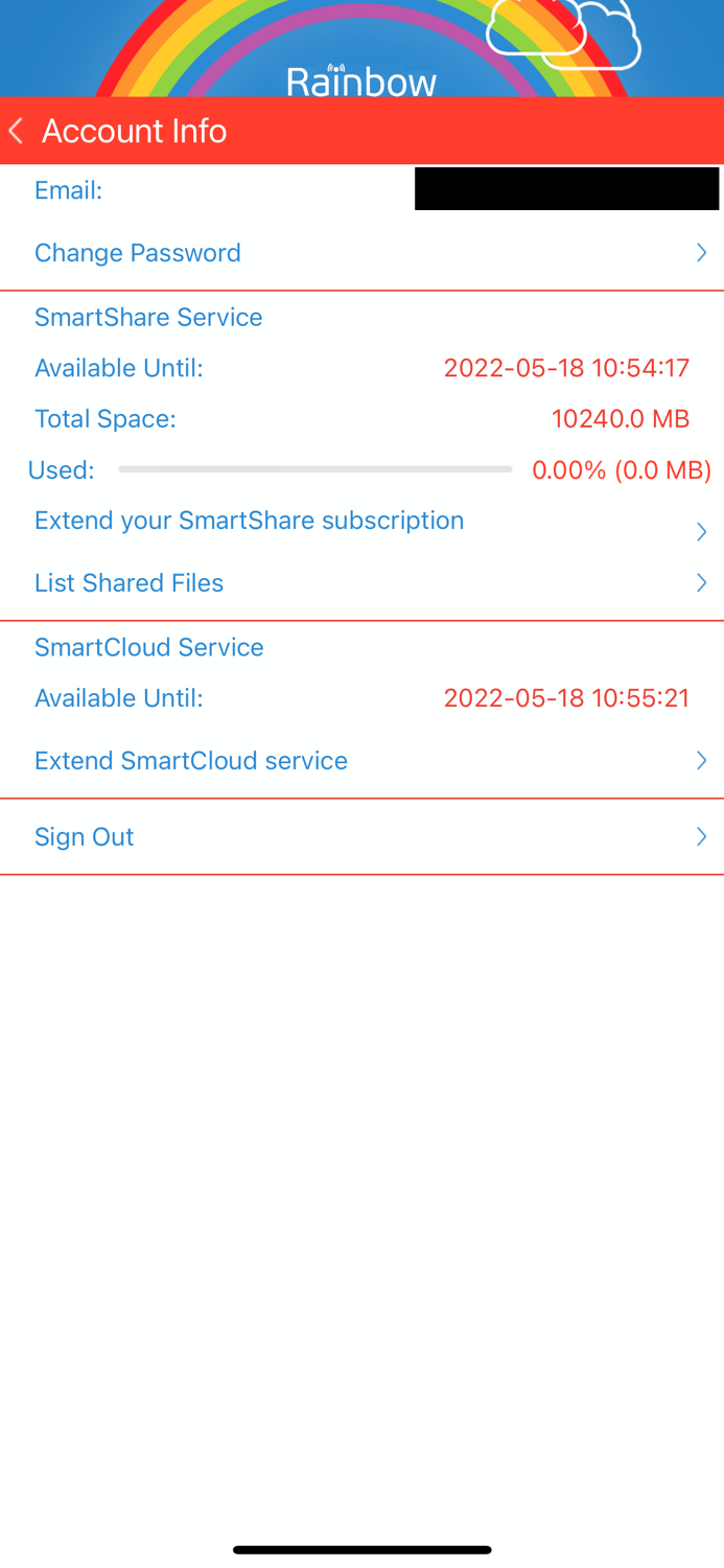 Rainbow-Best cloud storage app