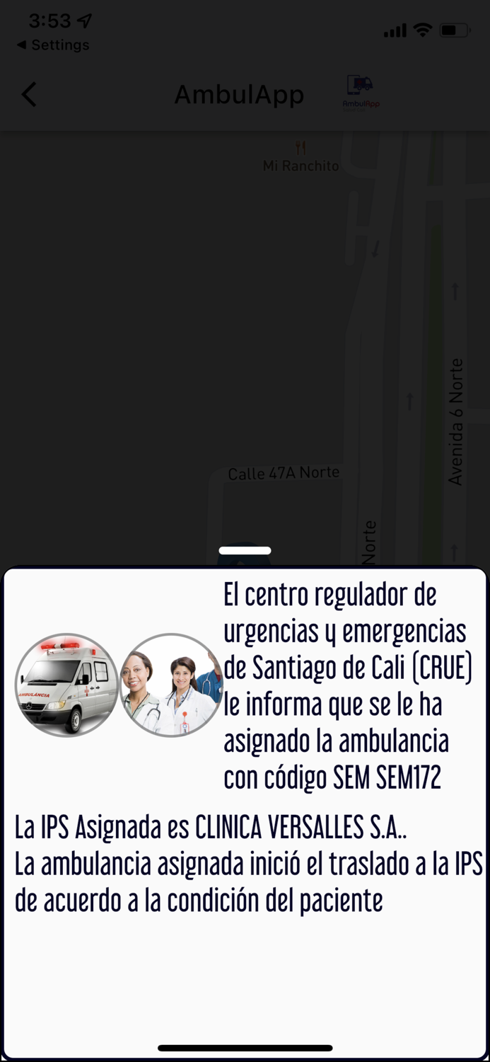 AmbulApp Salud Cali