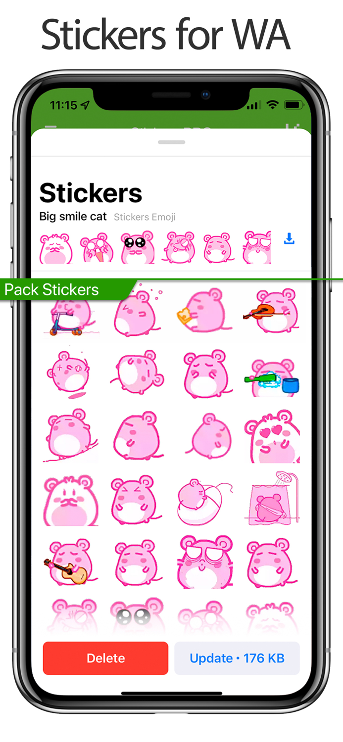 Stickers PRO WA