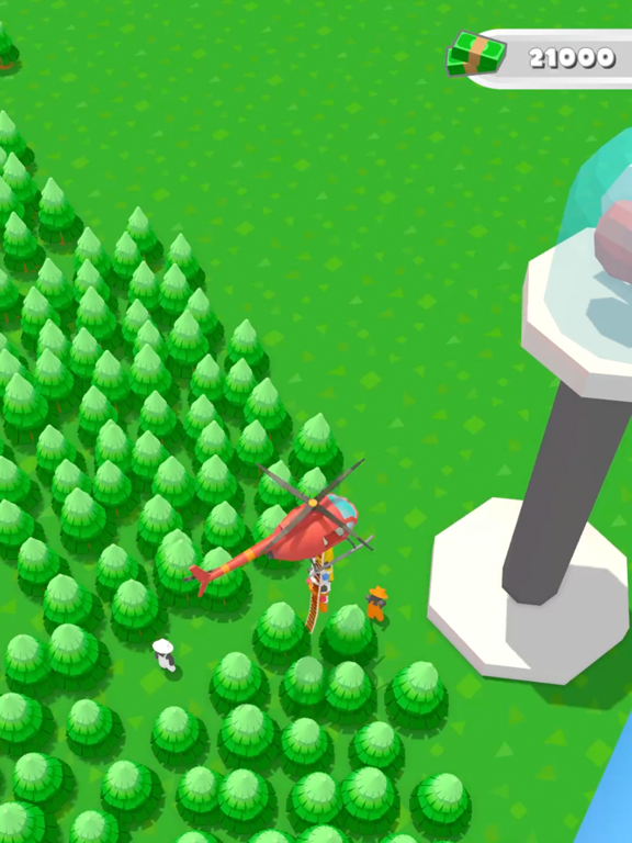 Fire Helicopter 3D iPad screenshot